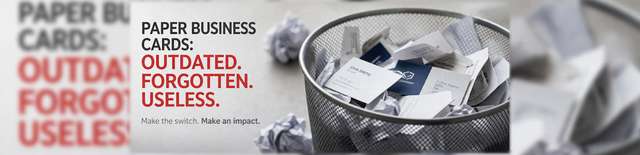paper business cards
