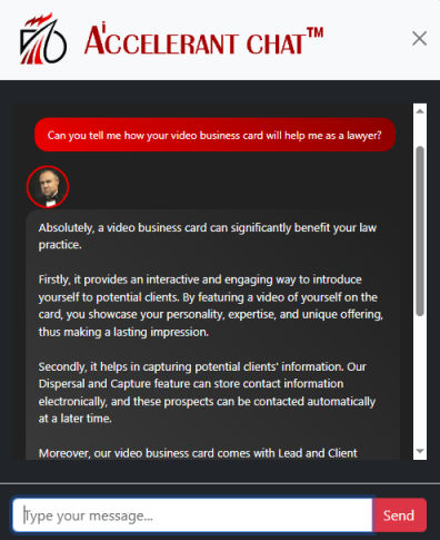 Accelerant Chat